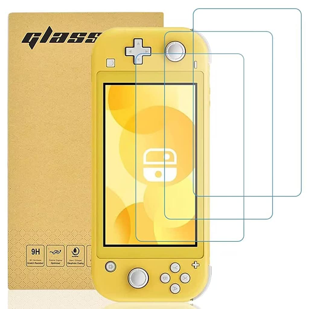 ZORBES 3 Packs Switch Lite Screen Protector, Tempered Glass Screen Protector for Switch Lite 2019, Anti-scratch HD Tempered Glass Film Screen Protection Anti-Glare Protection Film, Not Included Switch Lite ZORBES 3 Packs Switch Lite Screen Protector, Tempered Glass Screen Protector for Switch Lite 2019, Anti-scratch HD Tempered Glass Film Screen Protection Anti-Glare Protection Film, Not Included Switch Lite